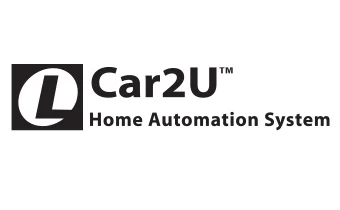 Car 2 U® home automation system logo, emphasizing smart home integration for garage door control, relevant to Overhead Door Company of The Desert™ offerings.