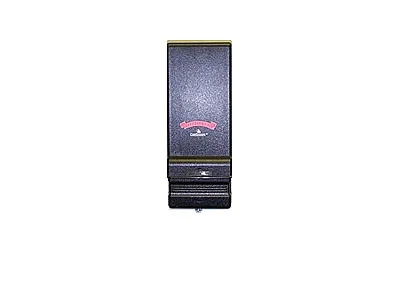 Overhead Door Code Dodger Intellicode keypad with programming buttons and indicator light for garage door security.