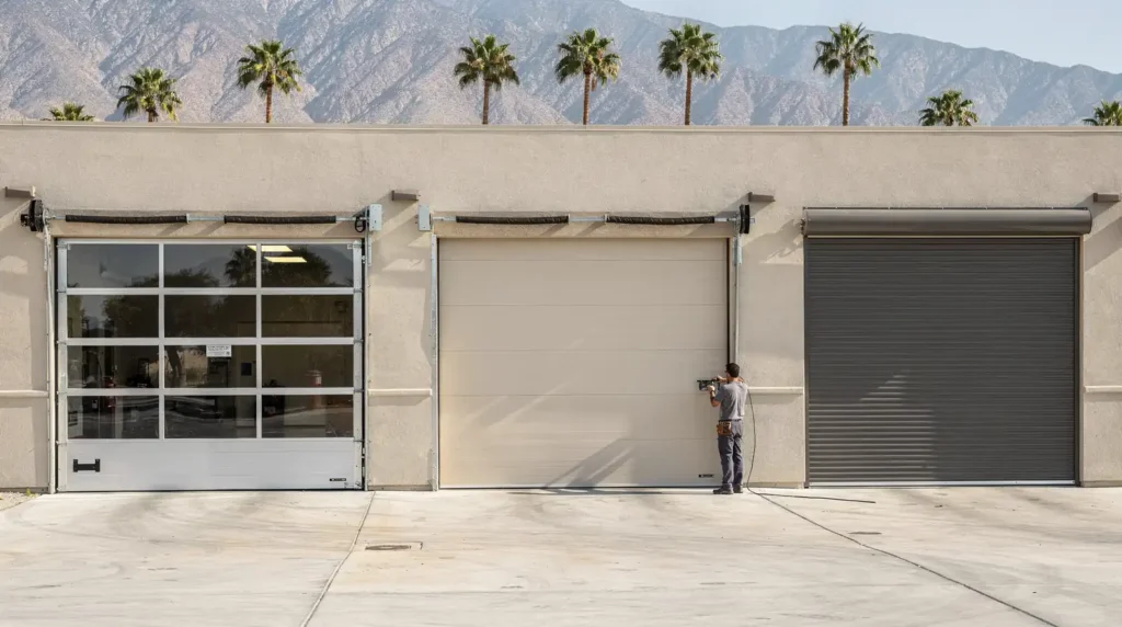 Overhead Door Company of The Desert offers a complete selection of doors for commercial trucks